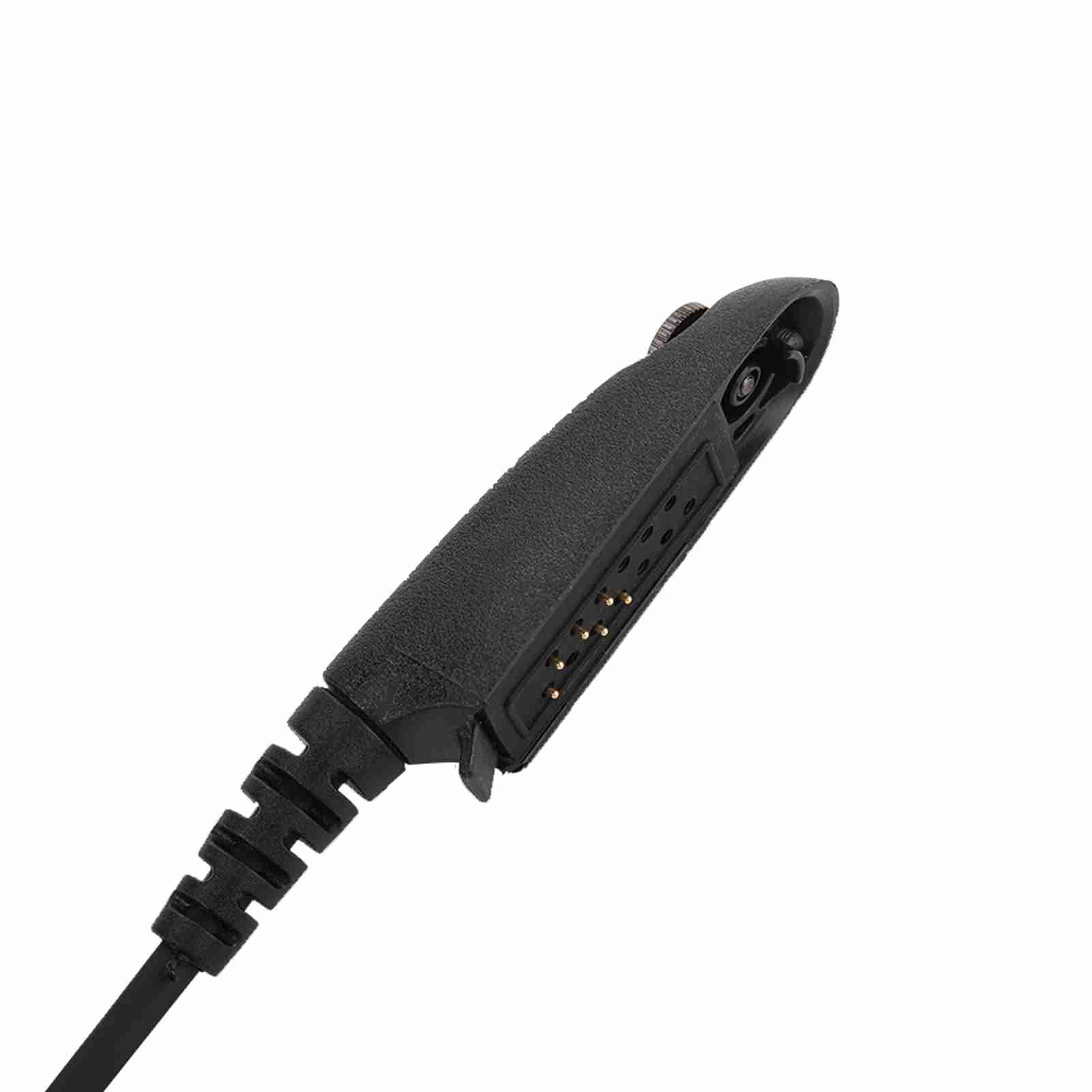 Bewinner Walkie Talkie Speaker para Alta Sensibilidad CB Radio Speaker con Cable Flexible PTT para Walkie Talkie PRO5150, GP338, GP330, GP680, HT750, GP340
