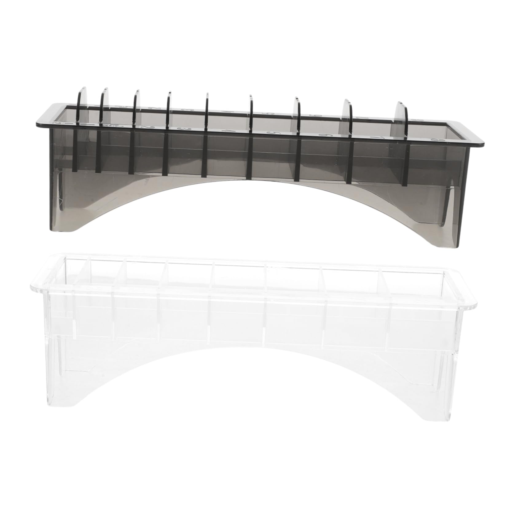 Baluue Haircutter Caliper Stand Clipper Comb Holder Barber Supplies Organizer Clipper Guards Holder Desk Storage