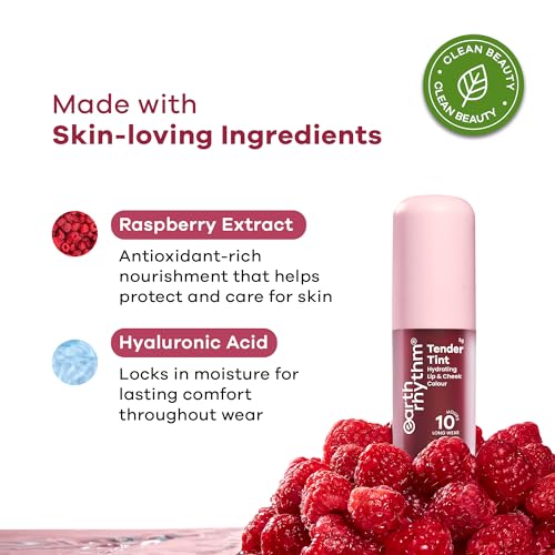 Image of Earth Rhythm Tender Tint for Lip & Cheek with Pure Plant Pigments 10 H Stay - Brandy Bold