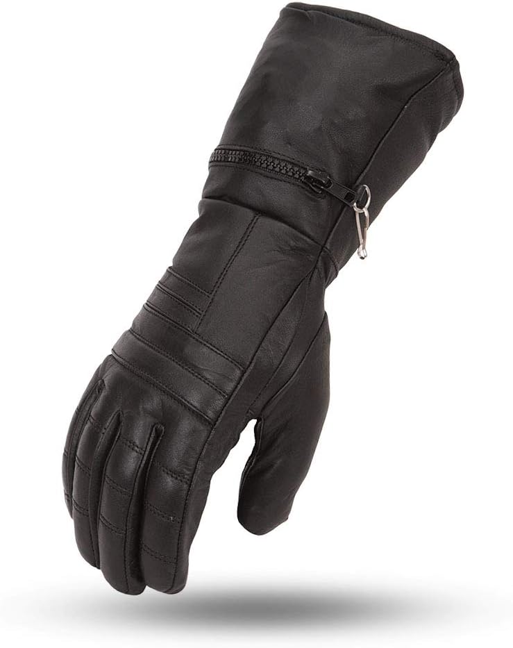 First Mfg Co – Black Rock – Men’s Motorcycle Biker Riding Black Leather Gloves First Mfg Co – Black Rock – Men’s Motorcycle Biker Riding Black Leather Gloves