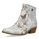 Doublure : Cuir LAURA VITA Bottines Femme HICNIO 23, Pointure:39 EU, La Couleur:Beige