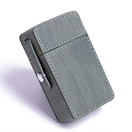 Zigarettenbox Zigarettenetui, Pocket Carrying Cigarette Hardbox Und Halter Für Ganzpackungszigaretten 20-Teiliges Design Fancy Style Box,Grün Cover