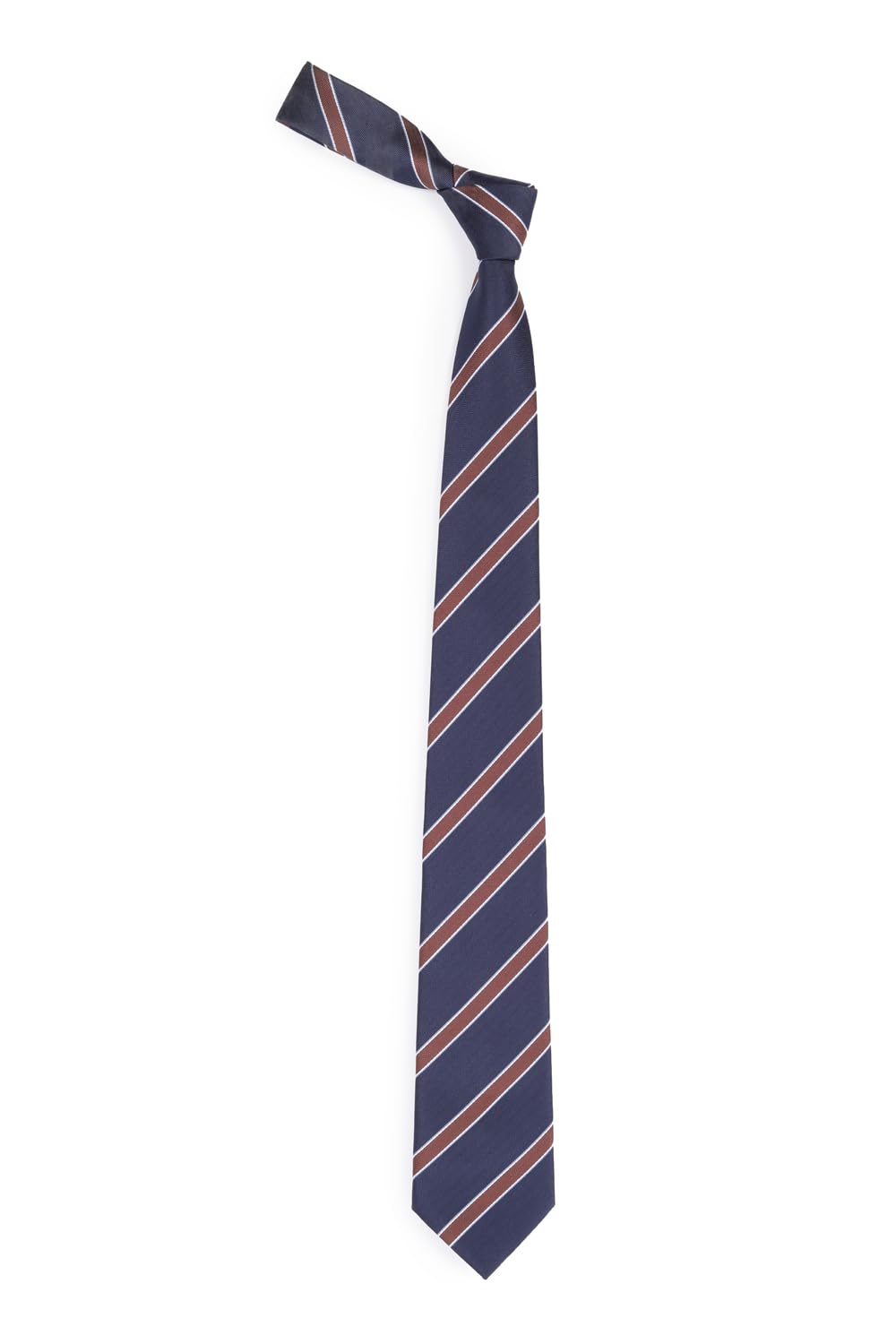 van heusen Men Navy Stripe Formal Tie-picture-14