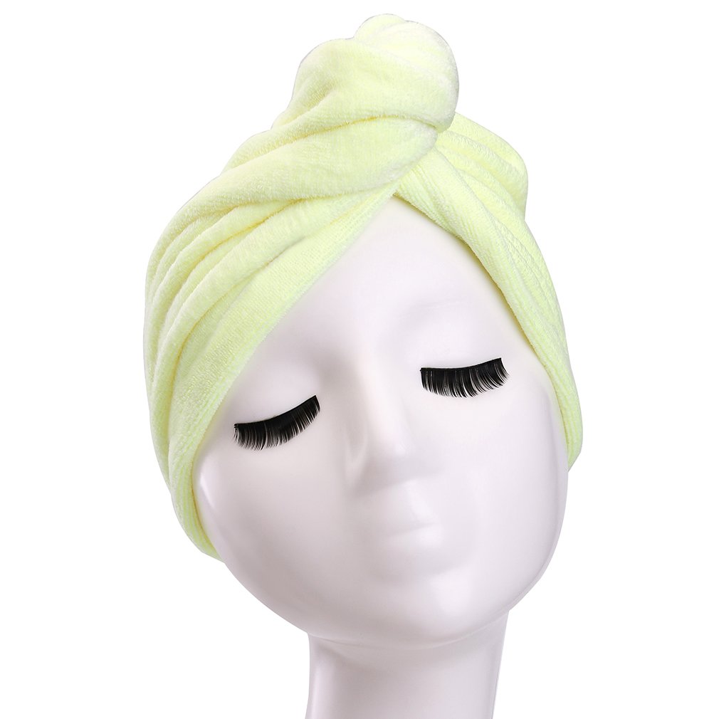 YYXR Mikrofaser-Haarturban, Ultrasaugfähig – Zum Trocknen & Wickeln Der Haare (Rose)