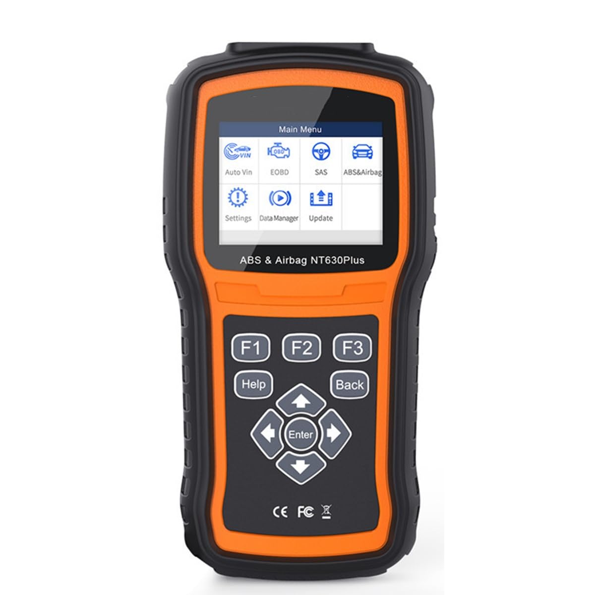NT630 Plus OBD2 skaner samochodowy silnik ABS SRS poduszka powietrzna SAS EPB reset oleju ODB2 narzędzie diagnostyczne samochodu czytnik kodów skaner