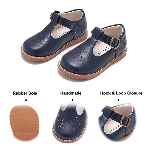 Image of Felix & Flora Toddler Little Girl Mary Jane Dress Shoes - Ballet Flats for Girl Party School Shoes