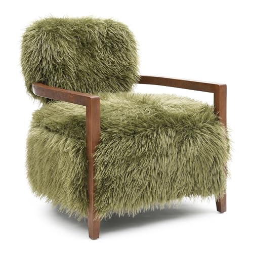 Sillón Plegable Peluche Verde