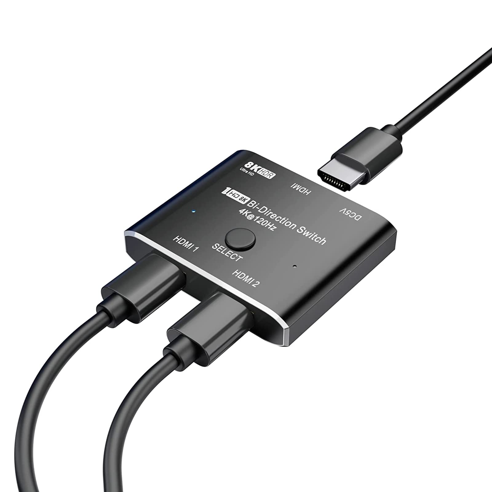 8K HDMI 2x1 Switcher スイッチャー HDMI switcher,hdmi Splitter 2 in 1 Out/1 in 2 Out Ultra 8K HD Bi