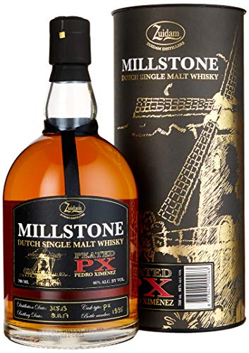 Zuidam Millstone Single Malt Whisky Peated PX Cask 0,7L Cover
