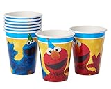 American Greetings Sesame Street Paper Cups for Kids (8-Count)