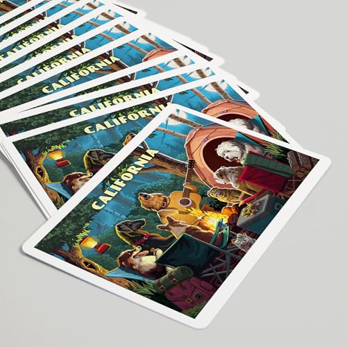 Naipes Poker California Pack Life 52 Cartas miniatura 5