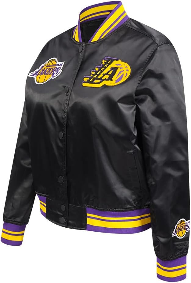 Pro Standard Womens NBA Mash Up Satin Jacket