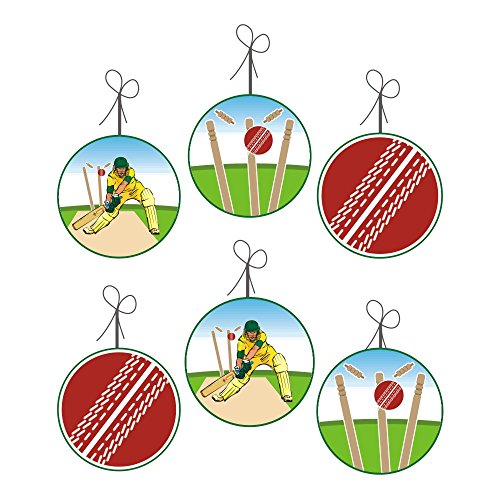 Image of Pretty UR Party Cricket Party decorations Kit - 80 pcs includes Bunting, balloons, thank you, centerpiece, danglers, Party Supplies, Birthday Decor, Birthday Banner for boys