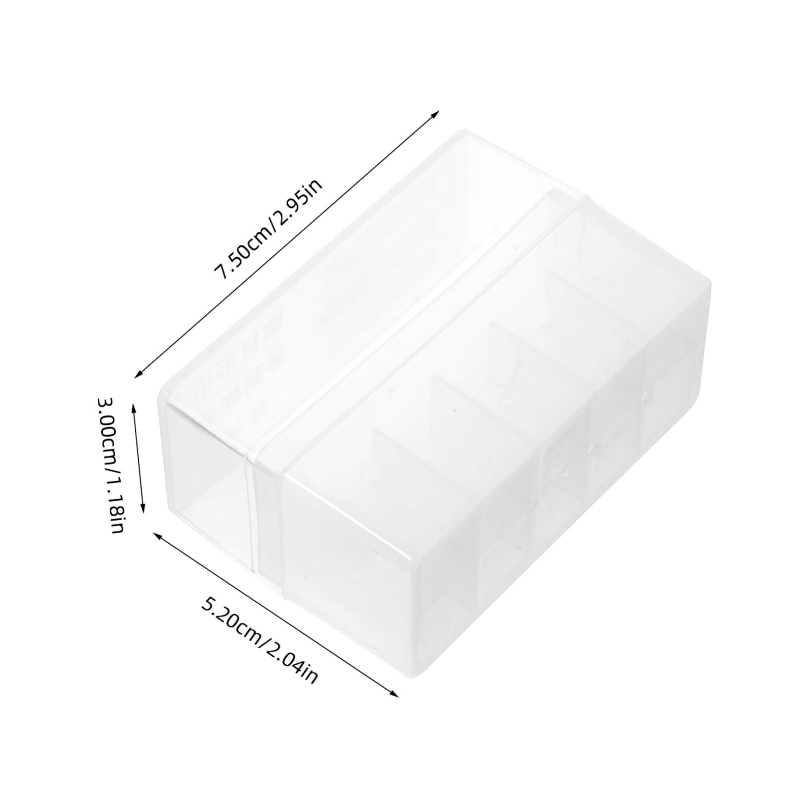 PRETYZOOM Microcentrifuge Tube Freezer Freezer Holder Wide Application Storage Box for Shots