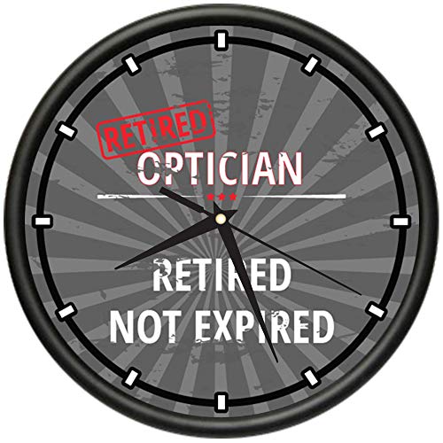 Reloj de pared SignMission diseño Optician 10 pulgadas miniatura 1