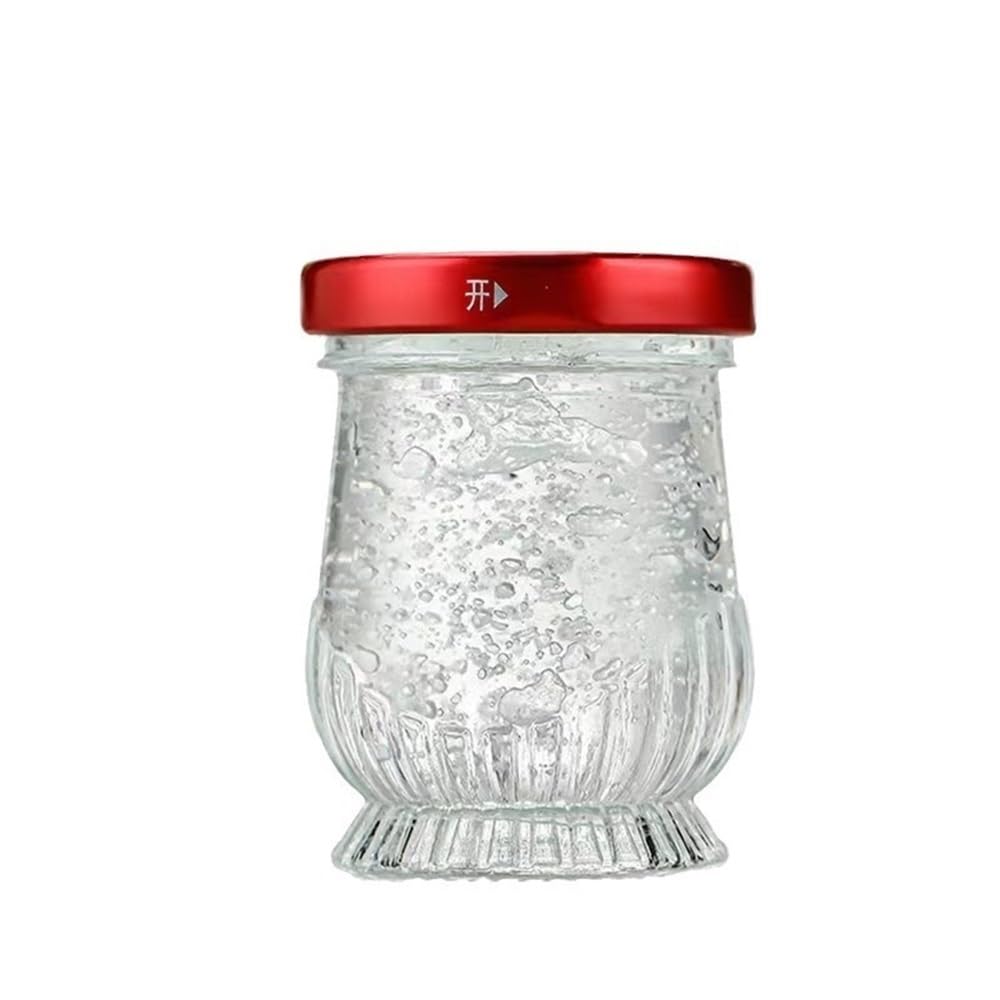 ZYYANSHOP Butter Dish Butter Dish Round Glass Candy Jar with Lid for Kitchen Multifunctional Multi-Purpose