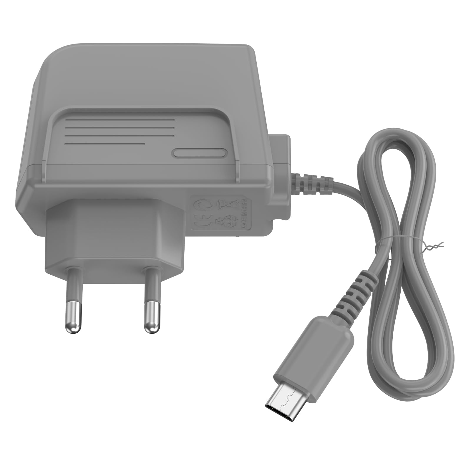 Caricabatterie Compatibile con Nintendo DS Lite, AC 100-240V, 5.2V 450mA, 1,2M Cavo, Protezione Integrata, Ricarica portatile Charger Power Adapter (1) - 1