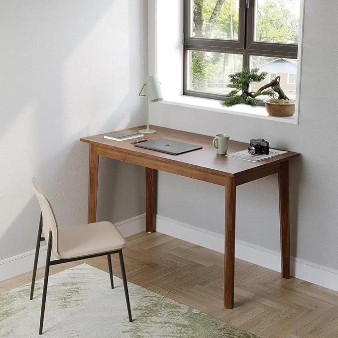 Streema art Sheesham Wooden Finish Study Table for Students Laptop ...