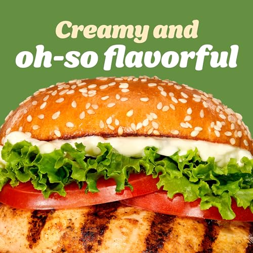 Image of Kraft Mayo with Olive Oil Reduced Fat Mayonnaise - Rich and Flavorful Condiment for Sandwiches, Dips and Dressings, Made w / Cage-Free Eggs, For a Keto and Low Carb Lifestyle, 12 fl oz Bottle