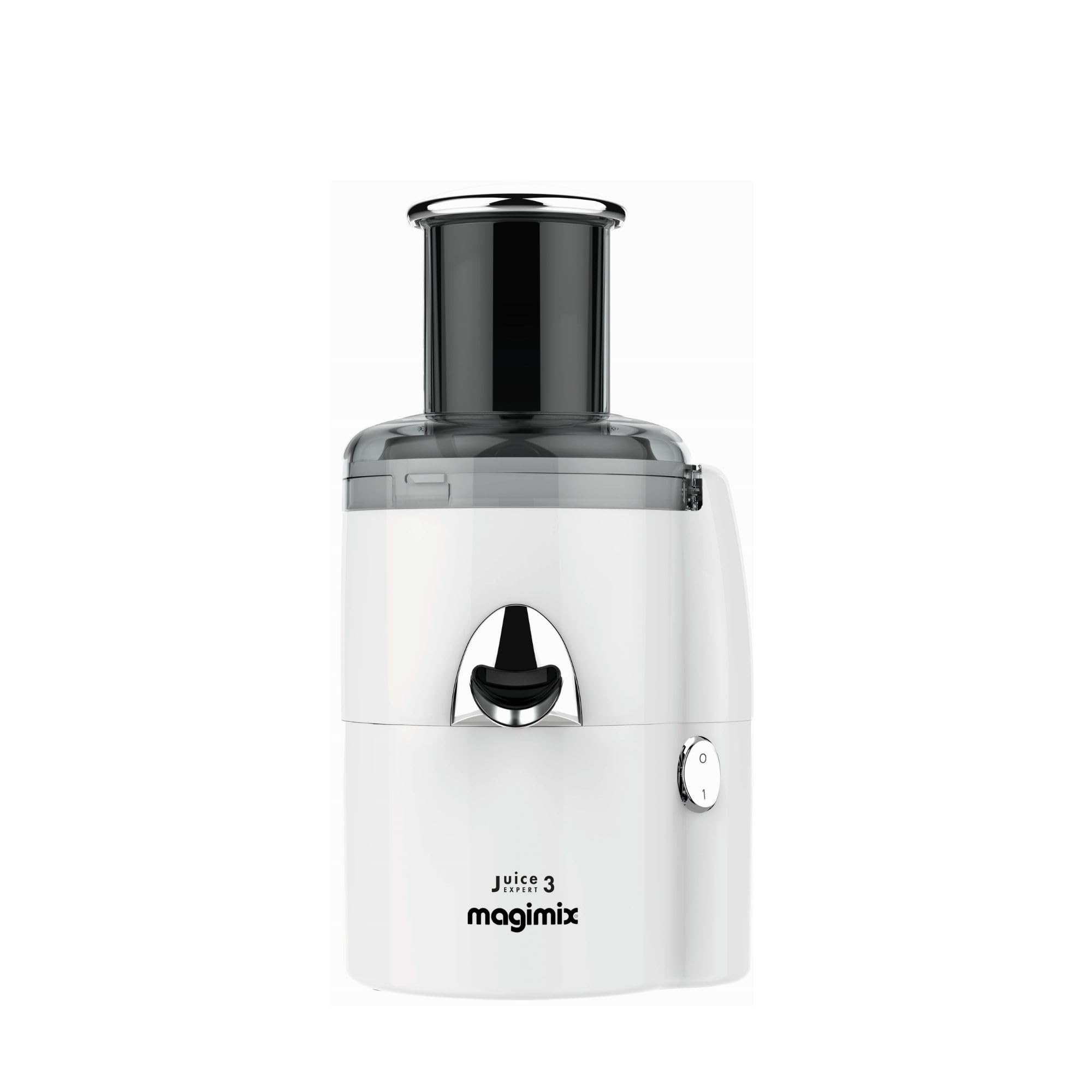 magimix Slow Juicer - Juice Expert 3 - Entsafter 3-in-1, Kaltpress-Technologie, XL-Einfüllschacht, Zitruspresse, Smoothie-Funktion, 400W, BPA-frei - Weiss