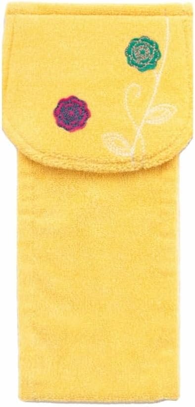 OKA Etofu Toilet Paper Holder Cover, Yellow, (Nordic, Washable, Fashionable)
