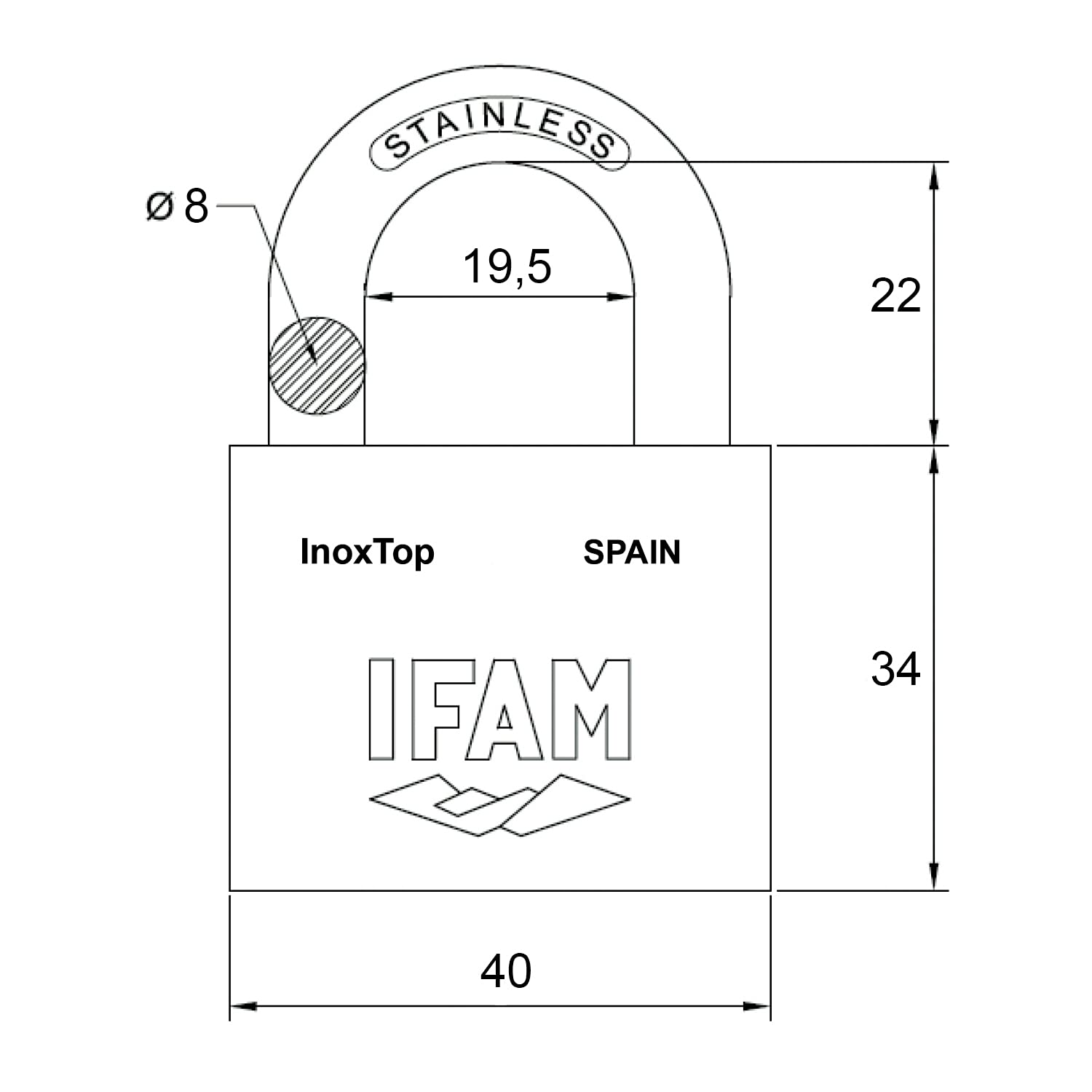 IFAM 40 cm