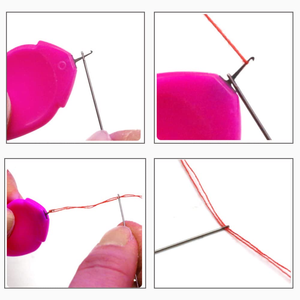 5 Pcs Enfile-Aiguilles, Plastique Diy Enfile-Fil, Enfile-Aig