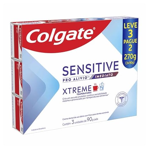 Colgate Creme dental Sensitive Pro Alívio Imediato Xtreme 3x90g