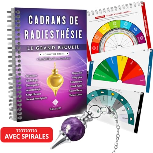 Cadrans de Radiesthesie - Coffret Le Grand Recueil Format "De Poc...