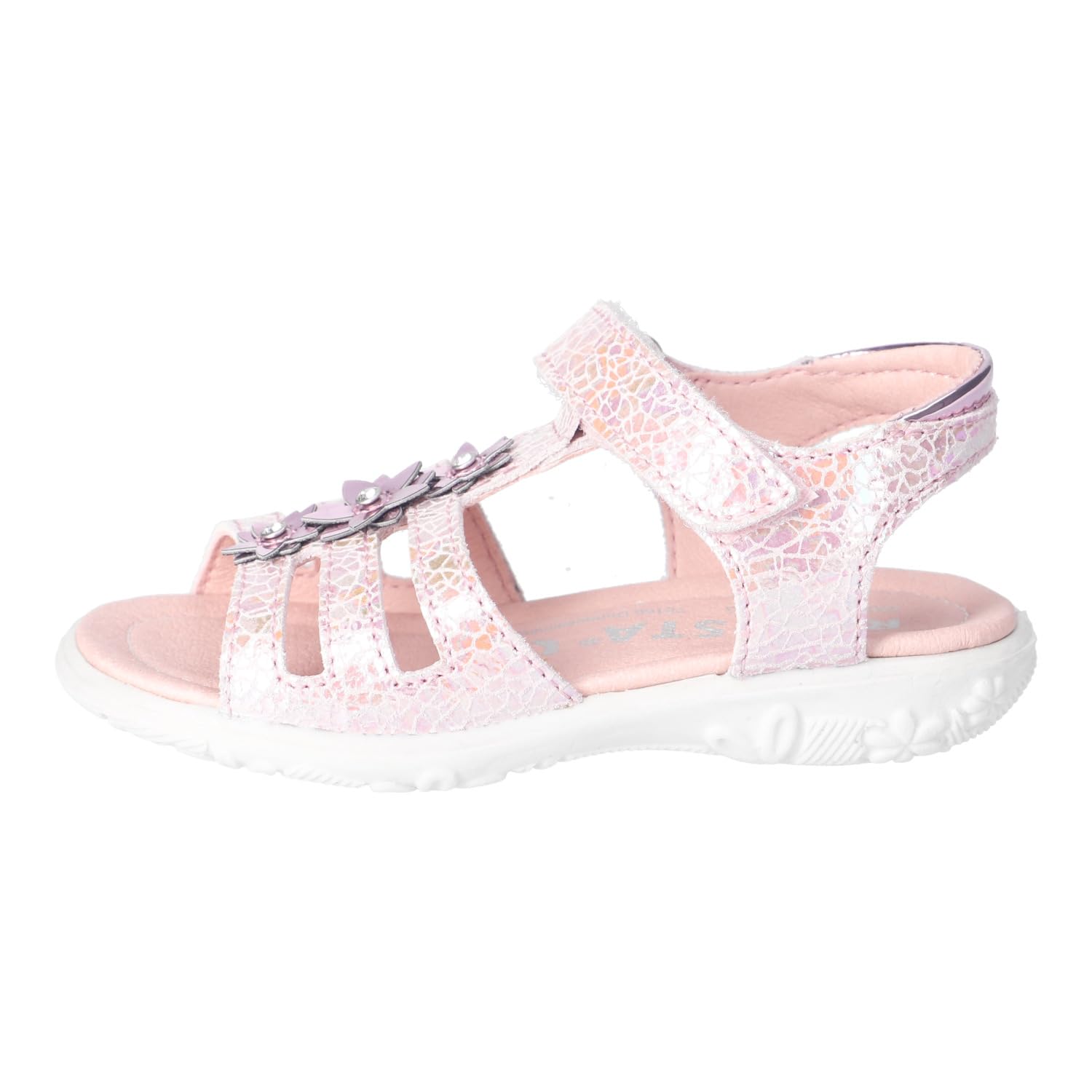 RICOSTA Mädchen Riemchensandalen Cleo, Kinder Sandalen, Weite: MITTEL