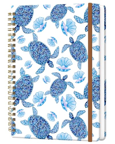 Journal à spirale anti-bavure A5 avec papier épais et couverture rigide protectrice