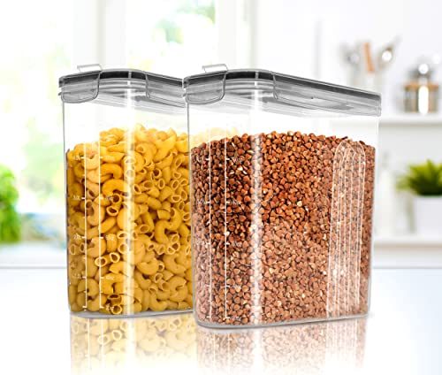 Utopia Kitchen Cereal Containers Storage - 3 Pack Airtight Food Storage Containers & Cereal Dispenser For Pantry Organization And Storage - Canister Sets For Kitchen Counter #TOP7