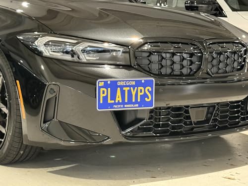 Image of CravenSpeed Platypus License Plate Mount Compatible with BMW 3 Series 2023-2026 [G20 LCI] | No Drilling | Installs in Seconds | Made of Stainless Steel & Aluminum | Made in USA