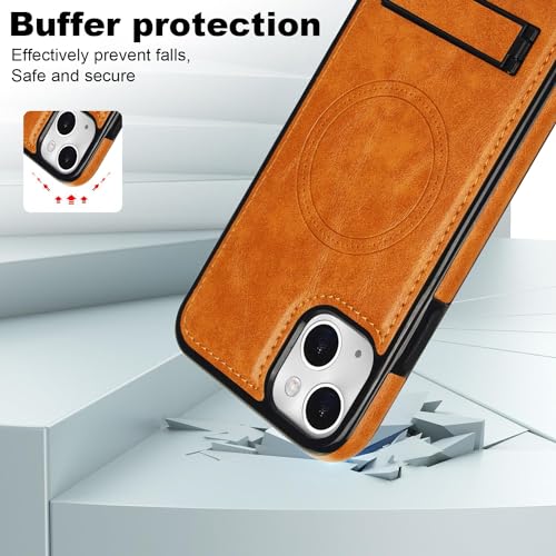 Coque iPhone 14 béquille cachée résistante aux chocs de protection complète 360 - 5