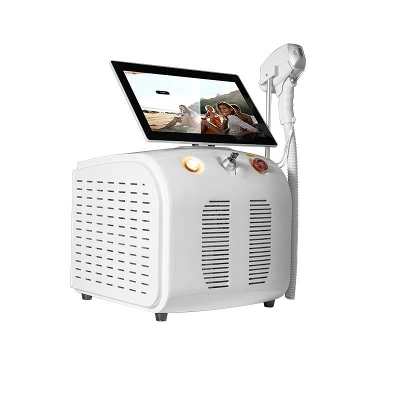 Professional Hair Removal Machine with Large Touch Screen Display Ice Handle Painless Permanent Hair Remove Salon Beauty Device