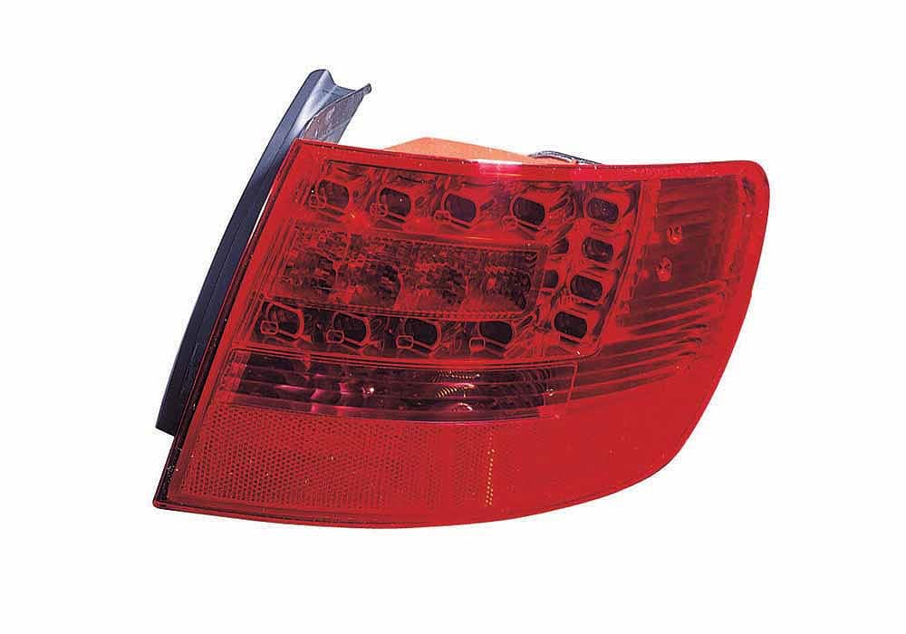 Depo 2202510 Feu arriére, sans porte-lampe, led, orange | Compatible avec: AUDI A6 Allroad C6, A6 C6 Avant