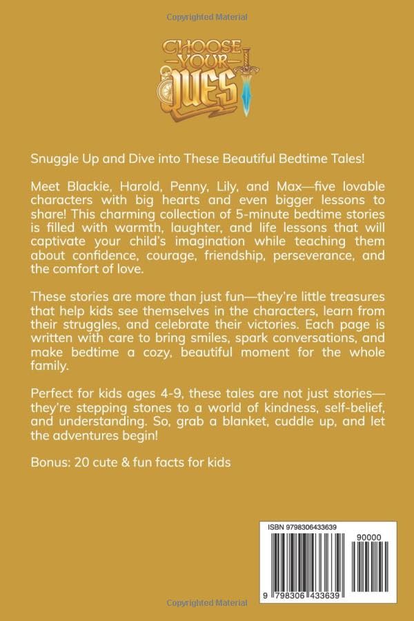 5-Minute Stories for Kids: Inspiring Bedtime Adventures: Relatable Tales for Ages 4-9 About Bravery, Self-Confidence, and Kindness (Uplifting Stories for Children 6-8) - Image 2