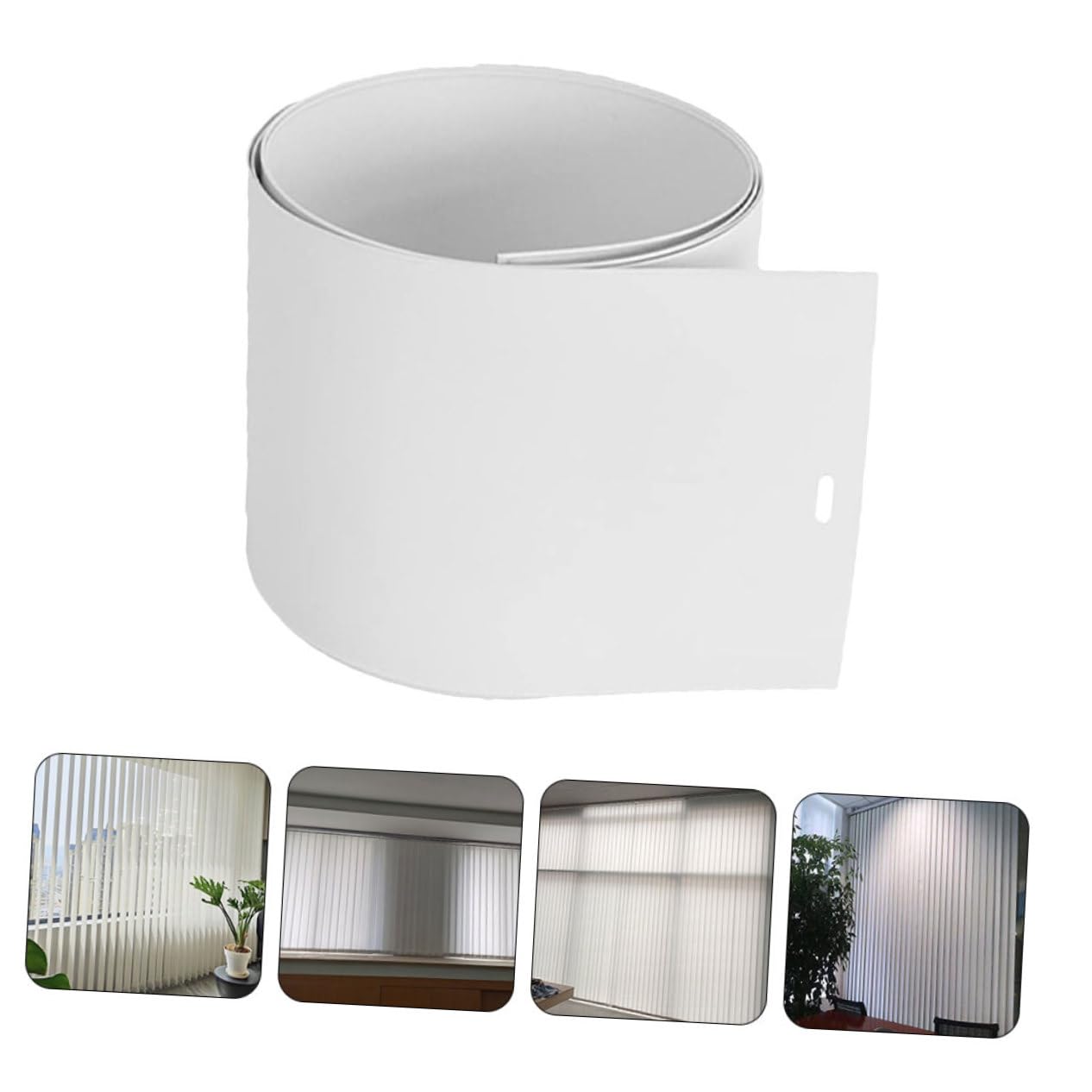 RORPOIR 10pcs Vertical Blind Replacement Slats for Blinds Repair Slats Easy to Install Compatible Sliding Doors for Your Home Decor