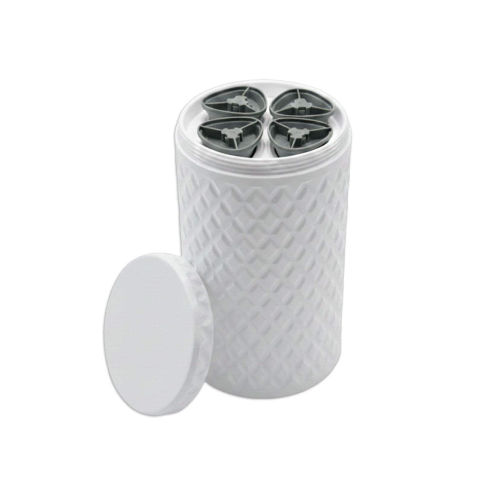 Photo 1 of liwupro 4-Pen Fridge Case Compatible with Zepbound or Mounjaro Injector Pen - Discreet GLP1 Injector Storage Organizer, Space-Saving Medication Storage Container for Home and Travel