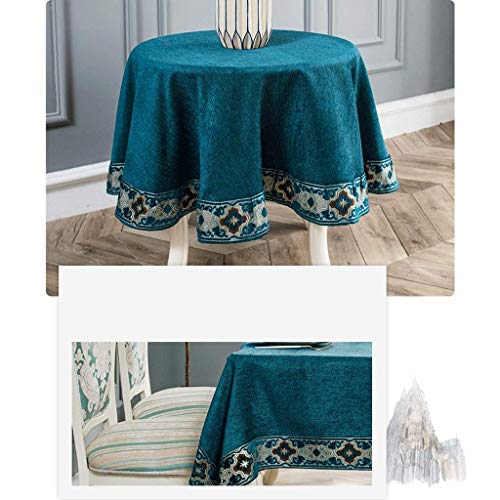 Nappe ronde de table linge de maison et restaurant de 160cm - 3
