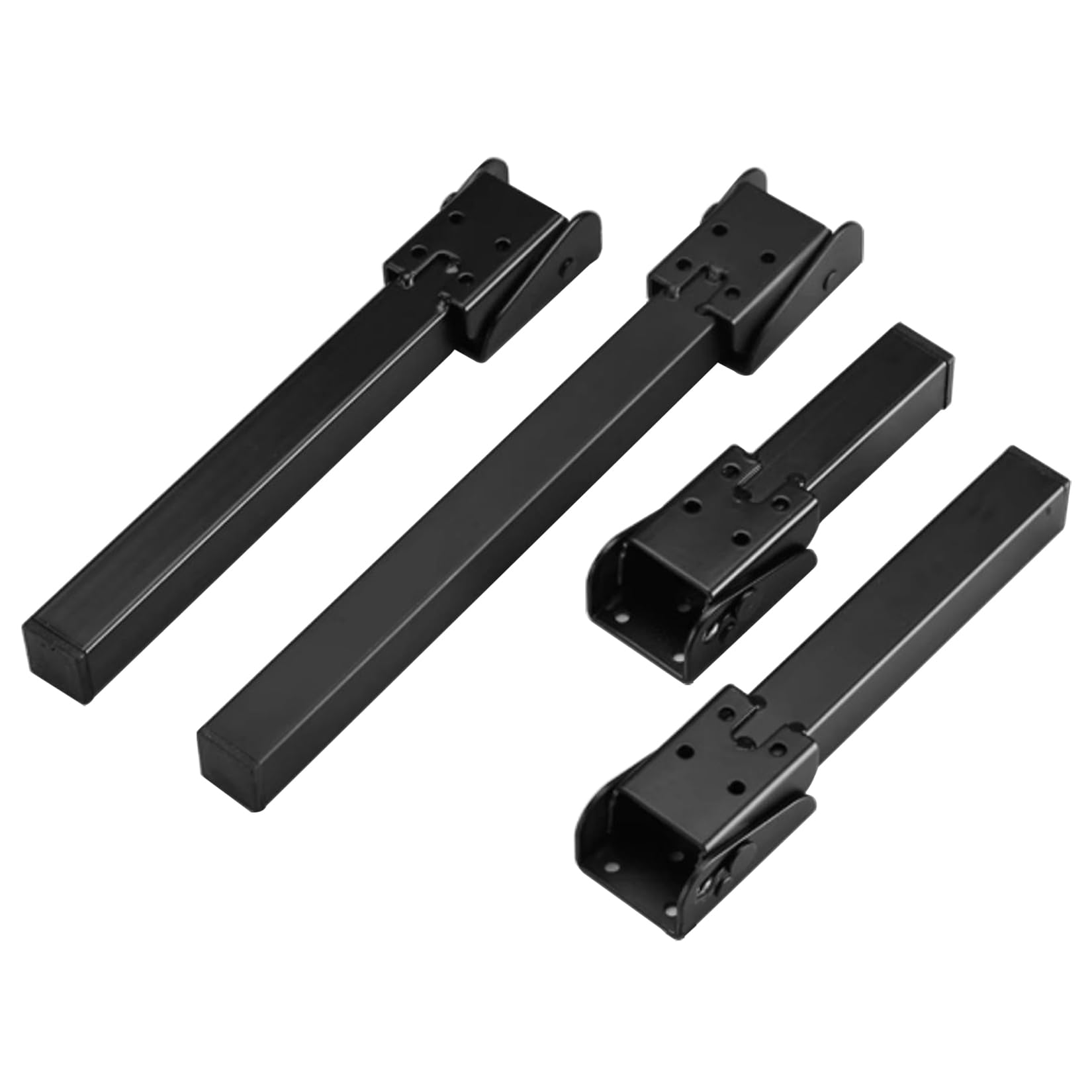 Patas de Mesa, Patas de Repuesto para Muebles, 4 Patas Plegables, Plegables con Cierre de bisagra, Patas Plegables para sofá Cama, mesitas de Noche y portátil (35 cm/13,8 Pulgadas)
