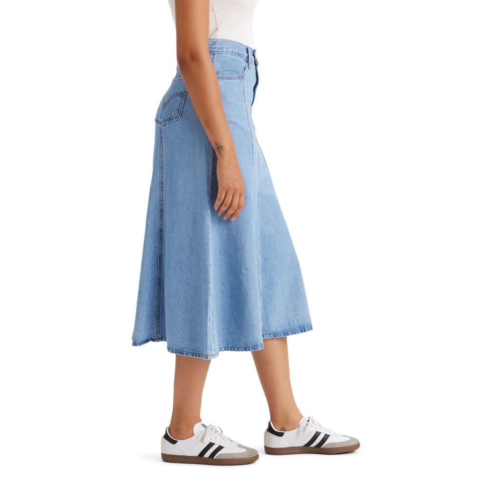 Levi's Damen Fit and Flare Skirt Rock