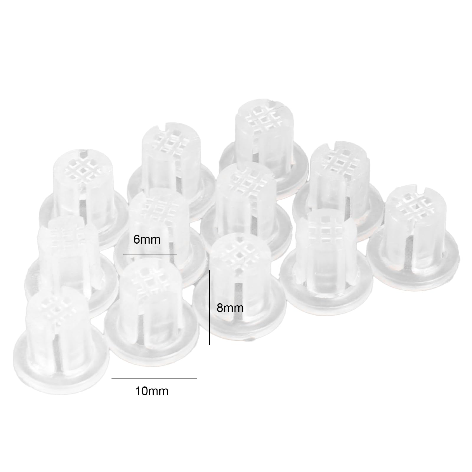 Dental Saliva Ejectors Traps 72 Pcs/Bag Clear Disposable Debris Screen Traps Universal