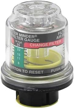 Baldwin Afg38D - Engine Oil Filter Kit - Direct Mount Air Filter Restrict. Gauge