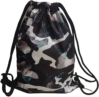demoda 15 Litres Multicolor Waterproof Drawstring Bag Backpack For Swimming Riding Gym And Cycling For Kids And Adults (Black)-picture-54