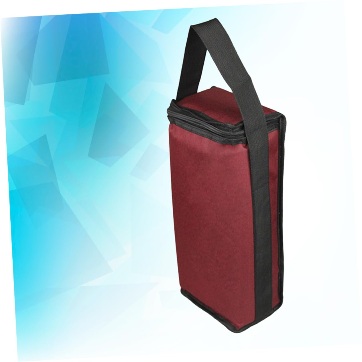 ULTECHNOVO 2 Stück 2 Weintragetasche Handtasche Wein Campingtasche Wein Reisetasche Weinbeutel Rot