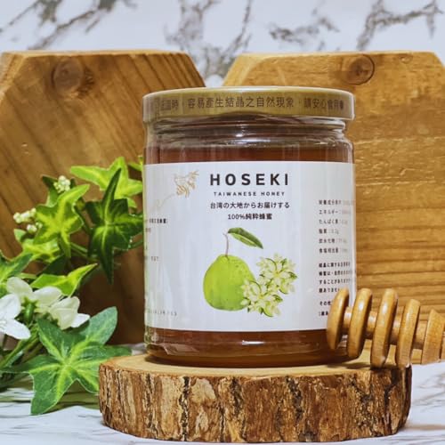 【無添加・非加熱】HOSEKI 台湾文旦蜂蜜 320g|爽やかな香りとやさしい甘み・台湾花蓮産ポメロハニー・低温濃縮製法・天然純粋はちみつ (320g)