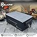 Reapr Steel Ammo Can, Heavy Duty Locking Metal Ammo Storage Box, Airtight and Watertight 30 Cal or 50 Cal Case for Rifle, Shotgun, Pistol, Military Footlocker Style Tool and Gear Organizer