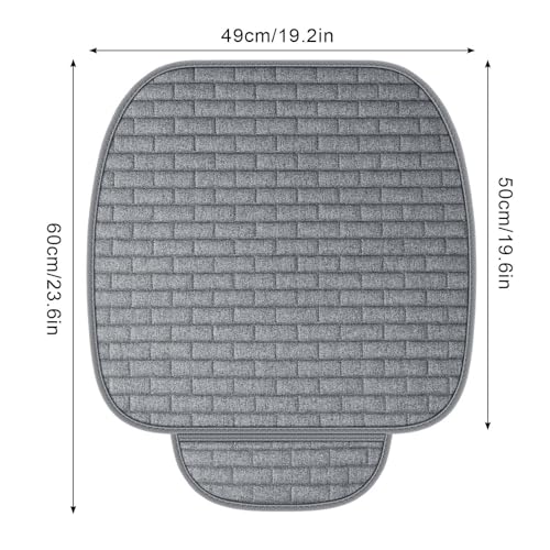 Cojín para asiento de coche lino transpirable protector antideslizante Suzuki Vitara 3