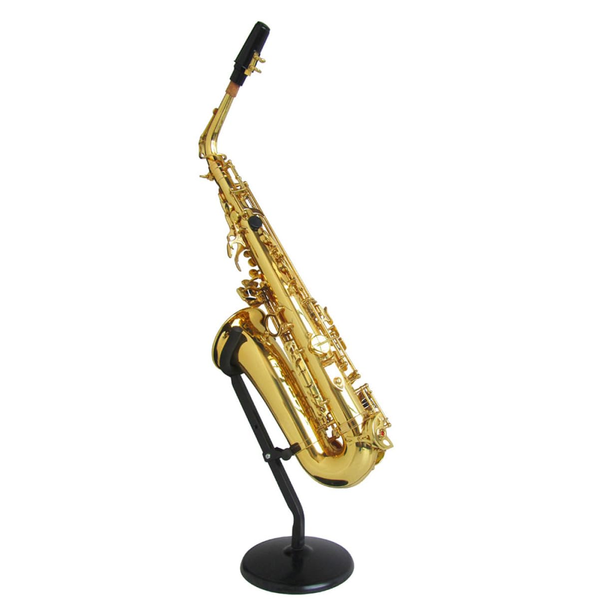 Supporto per Sassofono Contralto e Tenore Supporto da Tavolo Durevole per Esposizione e Conservazione Casa Aula Design Pratico e Portatile Stand per Sax Professionale e Stabile